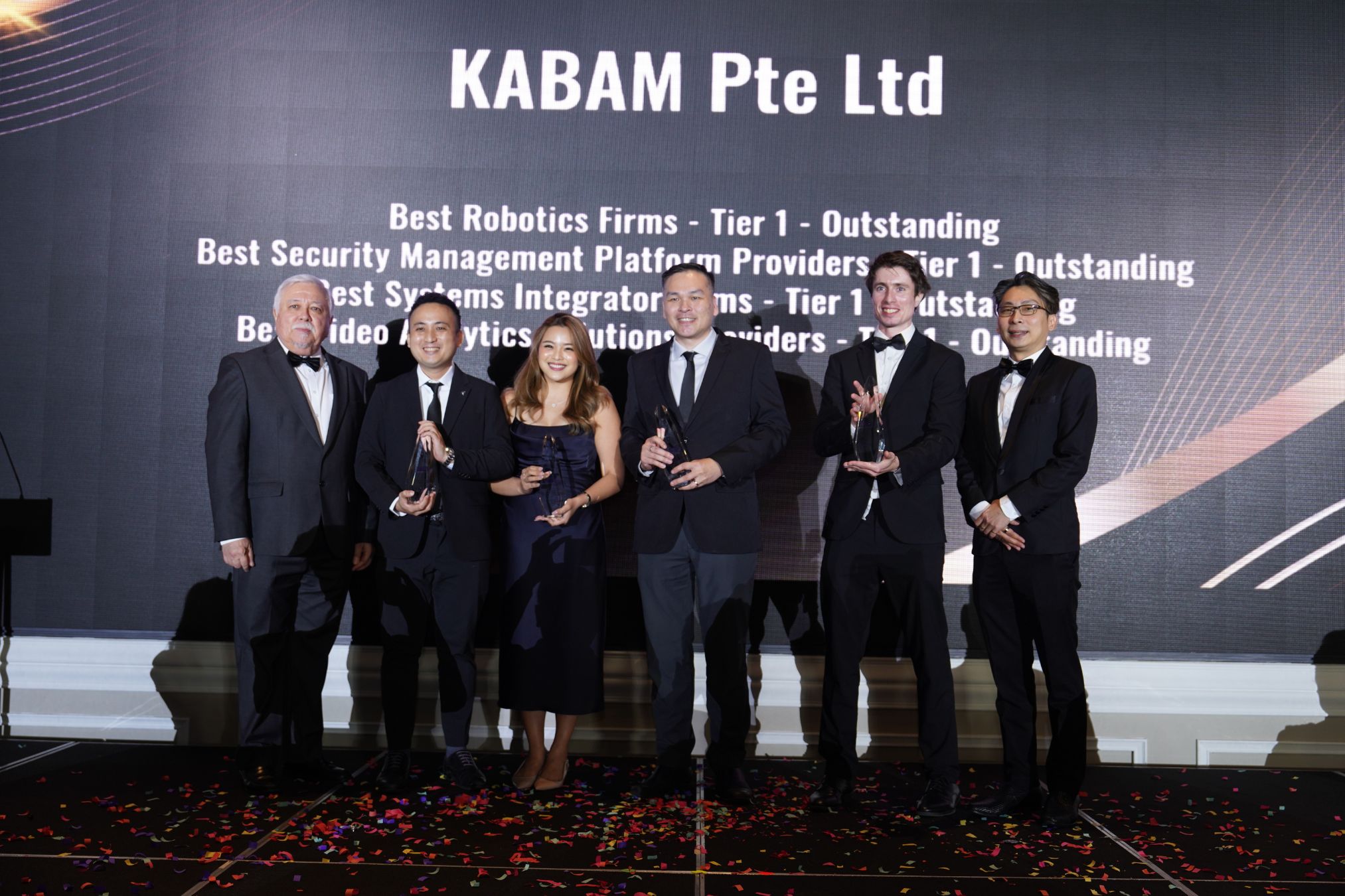 Singapore Security Industry Awards 2024 - Best Robotics Firm_KABAM Robotics