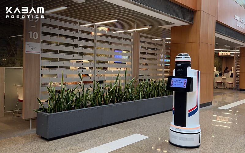 Indoor Security robots in Singapore